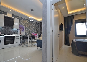 Новая квартира планировкой 1+1 в престижном районе Каргыджак  Новая квартира планировкой 1+1 в престижном районе Каргыджак