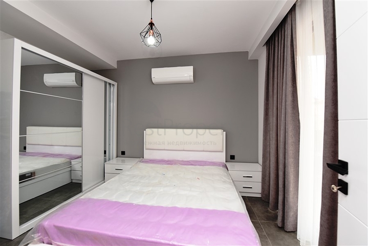 Квартира 1+1 всего в 100 метрах до пляжа Клеопатра