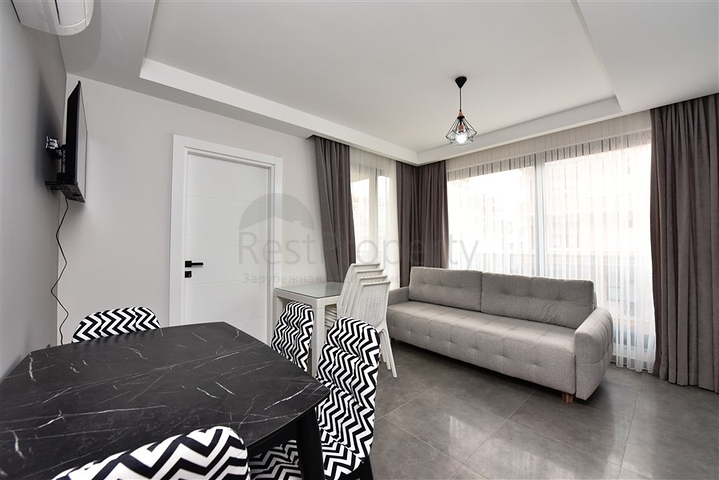 Квартира 1+1 всего в 100 метрах до пляжа Клеопатра