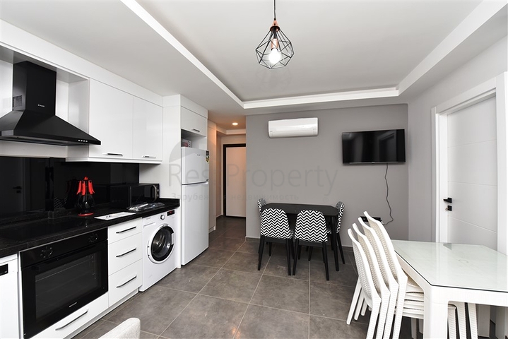 Квартира 1+1 всего в 100 метрах до пляжа Клеопатра