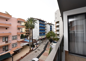 Квартира 1+1 всего в 100 метрах до пляжа Клеопатра