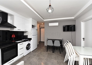 Квартира 1+1 всего в 100 метрах до пляжа Клеопатра