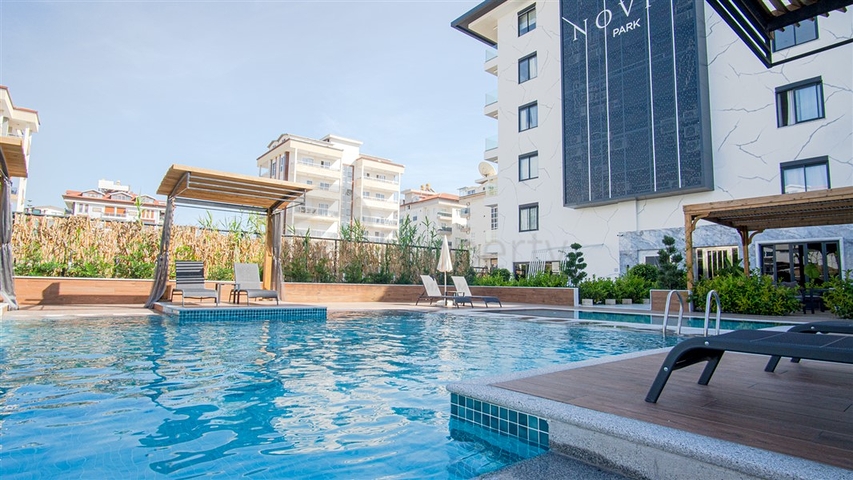 Красивый садовый дуплекс в Кестеле