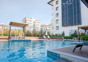 Красивый садовый дуплекс в Кестеле