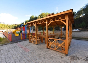 Квартира 1+1 в новом комплексе в районе Авсалар