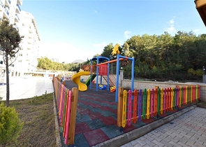 Квартира 1+1 в новом комплексе в районе Авсалар