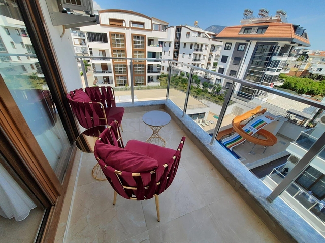 Меблированный пентхаус планировки 2+1 в районе Оба