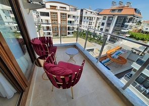 Меблированный пентхаус планировки 2+1 в районе Оба