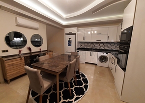 Меблированный пентхаус планировки 2+1 в районе Оба