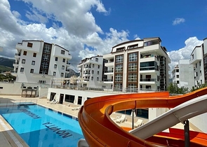 Меблированный пентхаус планировки 2+1 в районе Оба