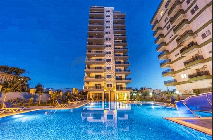 Двухкомнатная квартира в Махмутларе