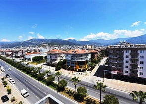 Пентхаус 5+1 в районе Оба в 600 м от моря