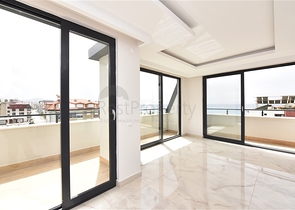 Продается пентхаус 2+1 с видом на море в районе Кестель