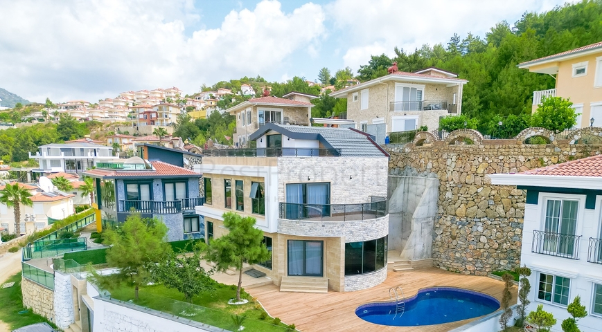 Меблированная вилла в районе Каргыджак