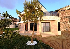 Меблированная вилла в районе Каргыджак