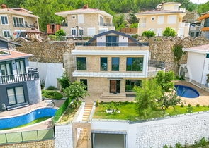 Меблированная вилла в районе Каргыджак