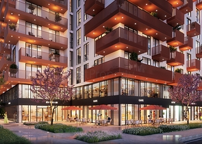 Проект семейной концепции на стадии строительства в районе Кючюкчекмедже 