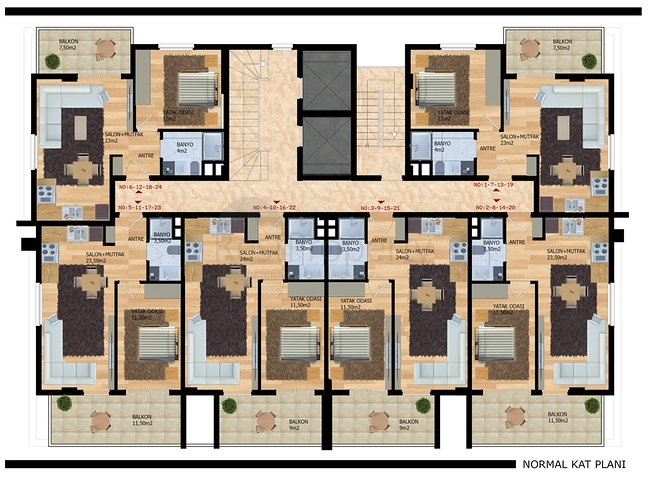 Новый инвестиционный проект в самом сердце Махмутлара