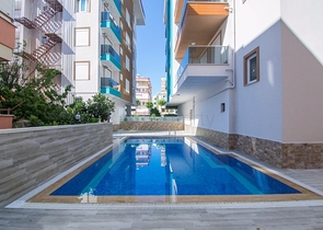 Квартира 1+1 в 250 метрах от пляжа Клеопатра