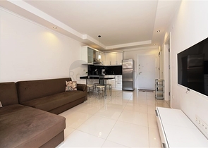 Квартира 1+1 в 250 метрах от пляжа Клеопатра