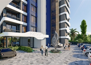 Двухкомнатная квартира в районе Авсаллар