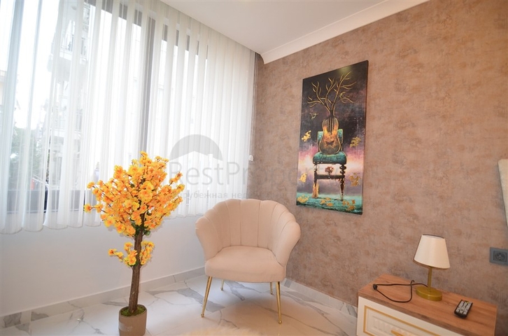  Апартаменты 2+1 в цeнтре Алании у пляжа Клеопатры