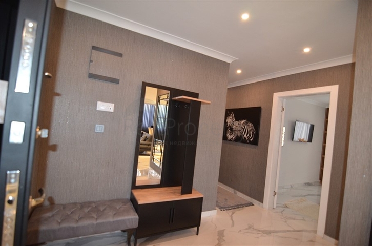  Апартаменты 2+1 в цeнтре Алании у пляжа Клеопатры