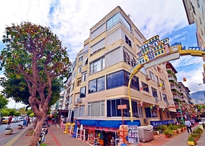  Апартаменты 2+1 в цeнтре Алании у пляжа Клеопатры