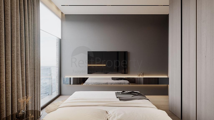 Квартиры в премиум комплексе на берегу Средиземного моря 