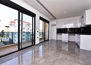 Двухкомнатная квартира в тихом районе Алании