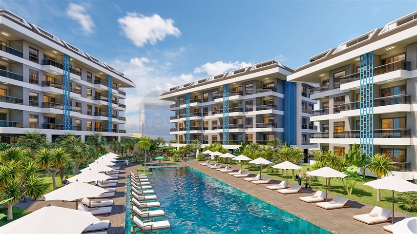 Квартиры 1+1 в инвестиционном проекте в районе Кестель