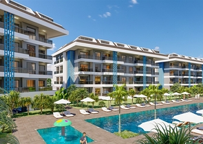 Квартиры 1+1 в инвестиционном проекте в районе Кестель