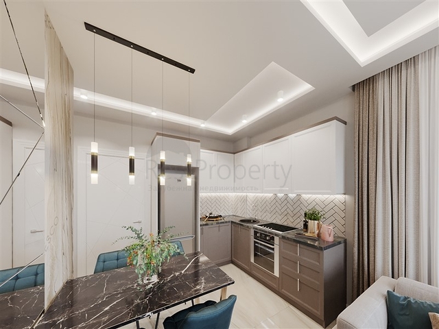 Комплекс с круглогодичной инфраструктурой в зеленом районе Демирташ