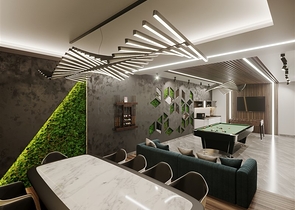 Комплекс с круглогодичной инфраструктурой в зеленом районе Демирташ