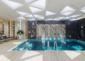 Комплекс с круглогодичной инфраструктурой в зеленом районе Демирташ