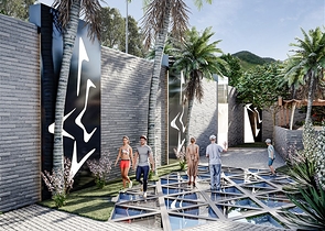 Комплекс с круглогодичной инфраструктурой в зеленом районе Демирташ