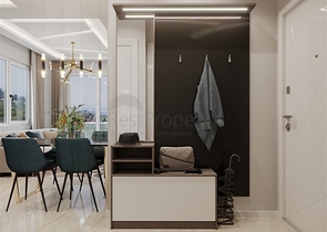 Комплекс с круглогодичной инфраструктурой в зеленом районе Демирташ