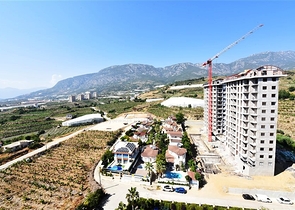 Пентхаус 2+1 в популярном комплексе в Махмутларе