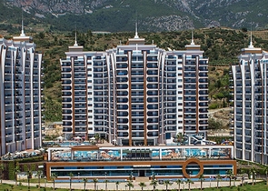 Пентхаус 2+1 в популярном комплексе в Махмутларе