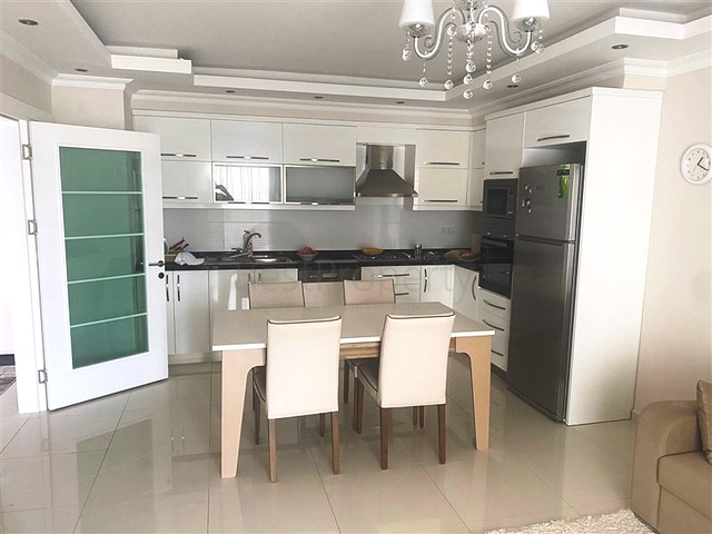 Двухкомнатная квартира в центральном районе Алании 