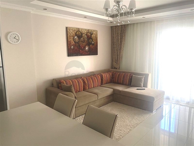 Двухкомнатная квартира в центральном районе Алании 