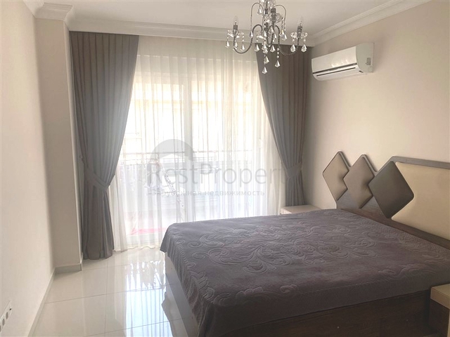 Двухкомнатная квартира в центральном районе Алании 