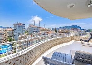 Апартаменты 2+1 в центре Алании