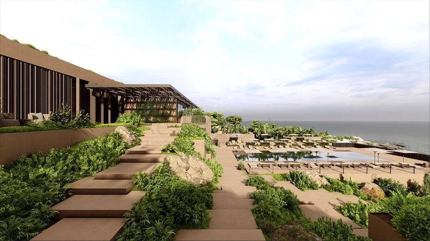 Проект на первой береговой линии в районе Ялыкавак