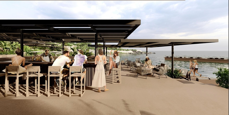 Проект на первой береговой линии в районе Ялыкавак