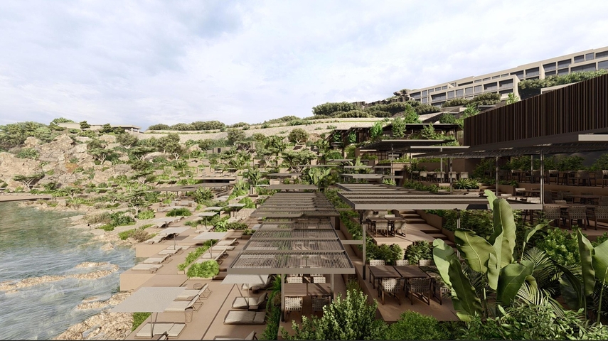 Проект на первой береговой линии в районе Ялыкавак