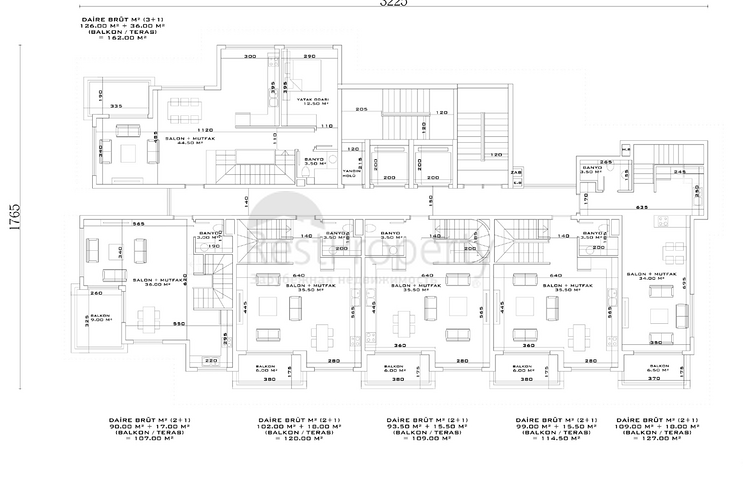 Новый красивый комплекс люкс класса в Окуджаларе 