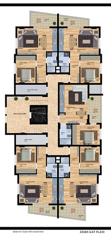 Жилой комплекс в районе Махмутлар