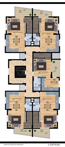 Жилой комплекс в районе Махмутлар