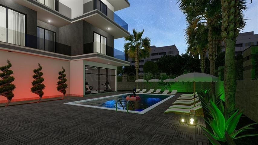 Пентхаусы 3+1 от застройщика в центре Алании